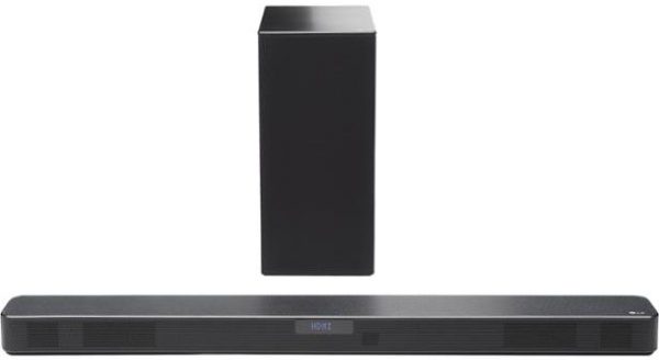 LG SN5Y  400W 2.1Ch Sound Bar with Wireless Subwoofer