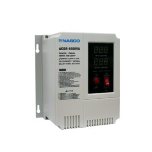 NASCO 2000VA WALL MOUNT VOLTAGE REGULATOR DIGITAL DISPLAY ACDR-2000VA