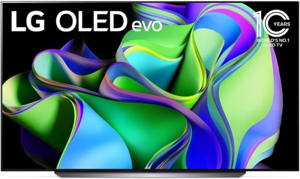 LG OLED evo C3 83 inch 4K Smart TV 2023 OLED83C34LA