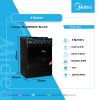 MIDEA 4 BURNER GAS COOKER M SNIPER60-BLACK