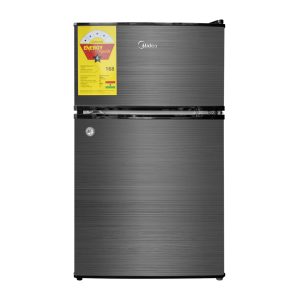 MIDEA 87LTR DOUBLE DOOR TABLE TOP FRIDGE HD-113F(N)