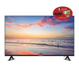 NASCO 50″ LED DIGITAL SATELITE TV NAS-J50FB-CI+