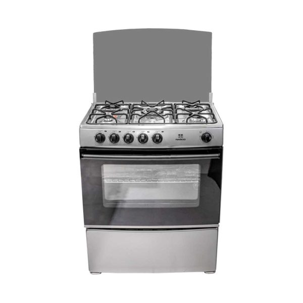 NASCO 5 BURNER GAS COOKER W/ GRILL NASGC-AMG80S