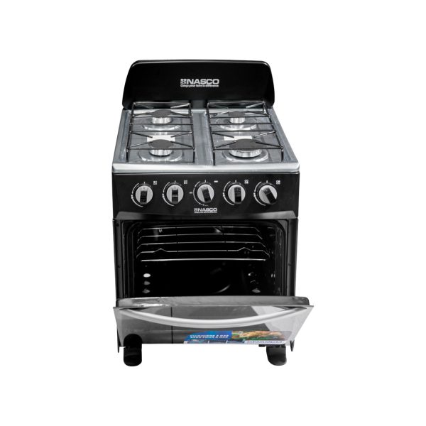 NASCO 4 BURNER GAS COOKER OVEN NASGC-50MO-CTZ