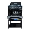 NASCO 4 BURNER GAS COOKER OVEN NASGC-50MO+ST-CTZ