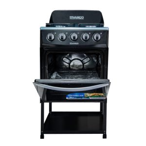 NASCO 4 BURNER GAS COOKER OVEN NASGC-50MO+ST-CTZ