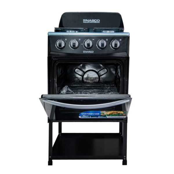 NASCO 4 BURNER GAS COOKER OVEN NASGC-50MO+ST-CTZ