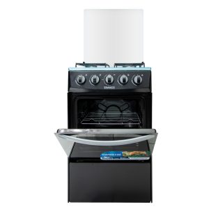 NASCO 4 BURNER GAS COOKER OVEN NASGC 50X50B-CTZ