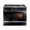 NASCO-5 BURNER-GAS-COOKER-WITH-OVEN-&-GRILL-PRM6090SS-DC-511-IDSC