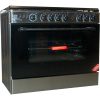 NASCO 5 BURNER GAS COOKER WITH GRILL NASGC-LME90B