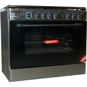 NASCO 5 BURNER GAS COOKER WITH GRILL NASGC-LME90B