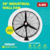 ELBEE 26″ INDUSTRIAL WALL FAN MTW27
