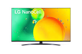 LG 65 INCH NanoCell TV 65NANO76CQA