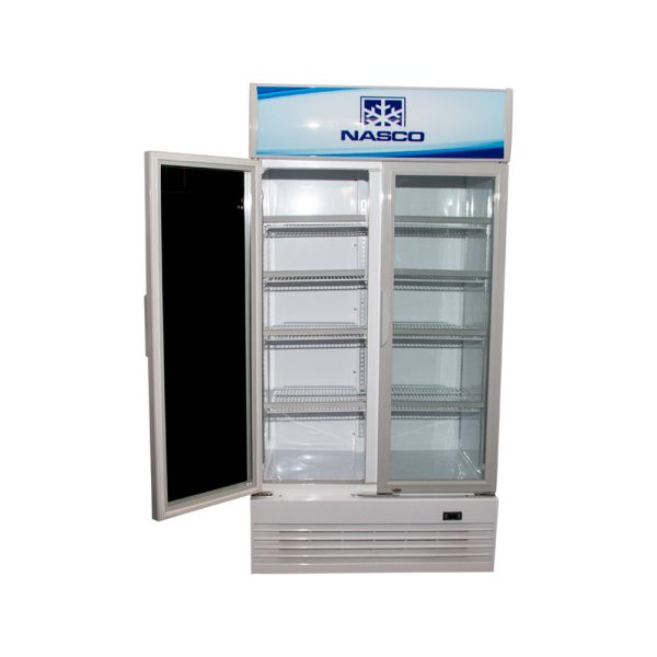 NASCO 782LTR DISPLAY FREEZER NASD1-1000-2DR