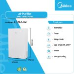 MIDEA 3 IN 1 TURBO FILTER AIR PURIFIER KJ200G-D41