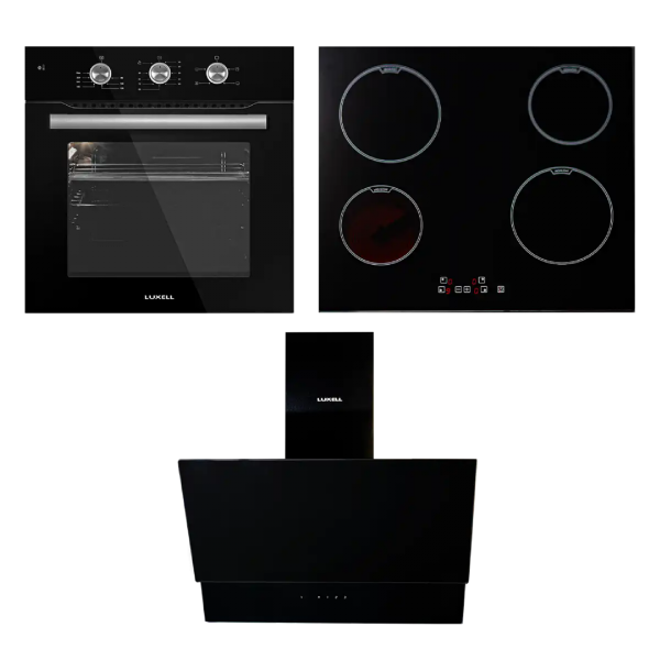 FULL ELECTRIC BUILT-IN 60CM GLASS SET