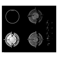 DECORDIN 60CM 3 GAS AND 1 ELECTRIC COOKER