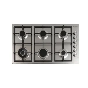 DECORDIN 90CM STAINLESS 6BURNER HOB