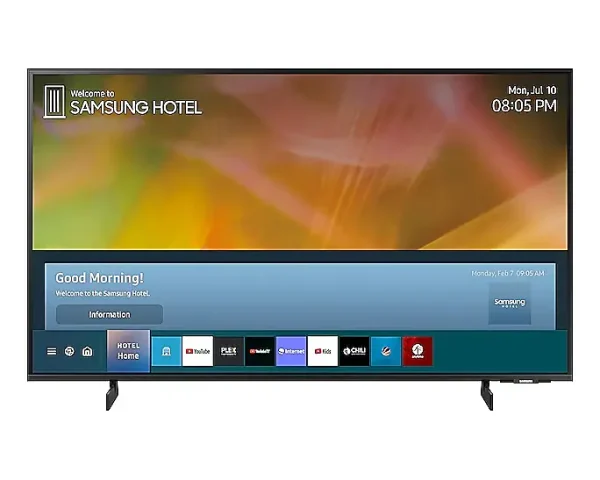 SAMSUNG 65" Crystal UHD 4K Hotel TV  HG65AU800EEXEN