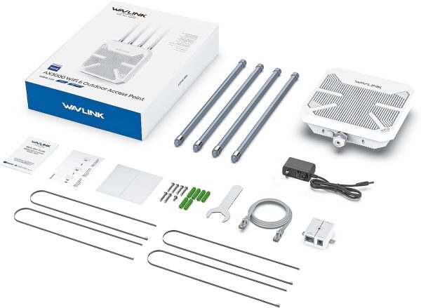 WAVLINK 2025 AX3000 WiFi 6 Wireless Outdoor Repeater