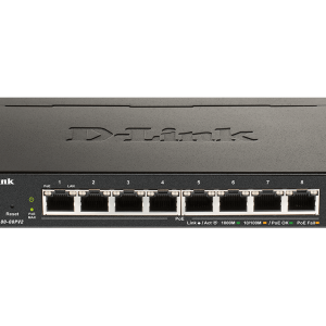 D-Link 8-Port Gig PoE Smart Managed Switch DGS-1100-08PV2